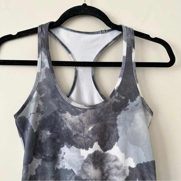 Lululemon-Rare Cool Racerback-White Coal Tinted Canvas Super - Picture 4 of 9